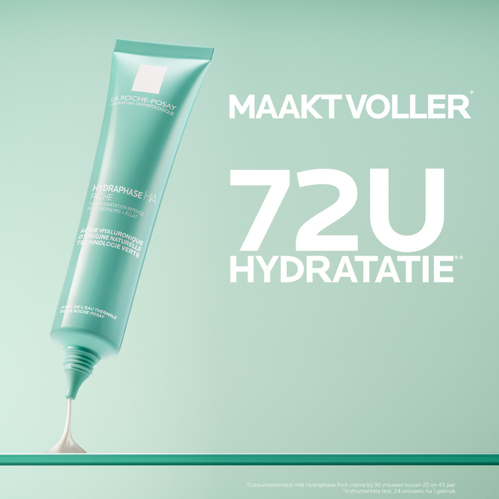 La Roche-Posay Hydraphase HA Rijke Crème Droge tot Zeer Droge Huid 40ml