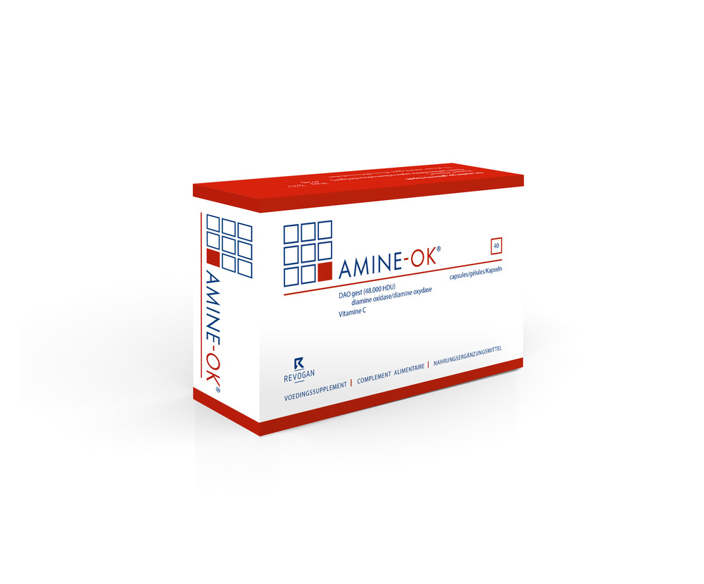 Revogan Amine-Ok Histamine Afbraak 40 Capsules