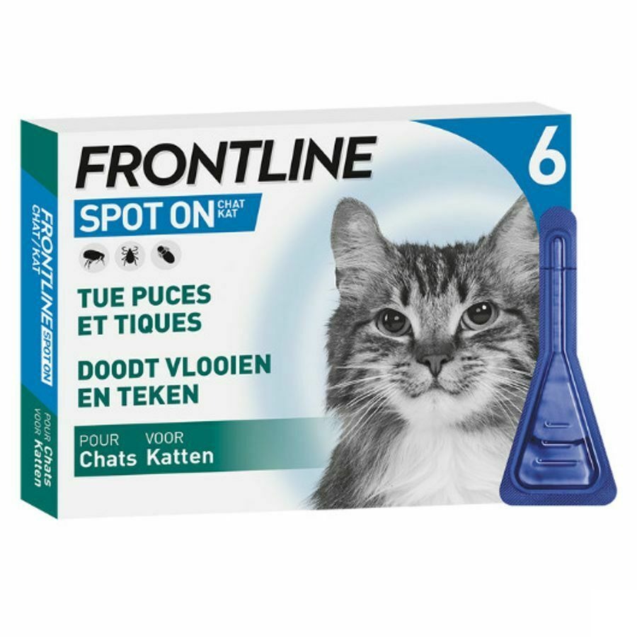 Frontline Spot On Chat Pipet 6x0,50ml afbeelding