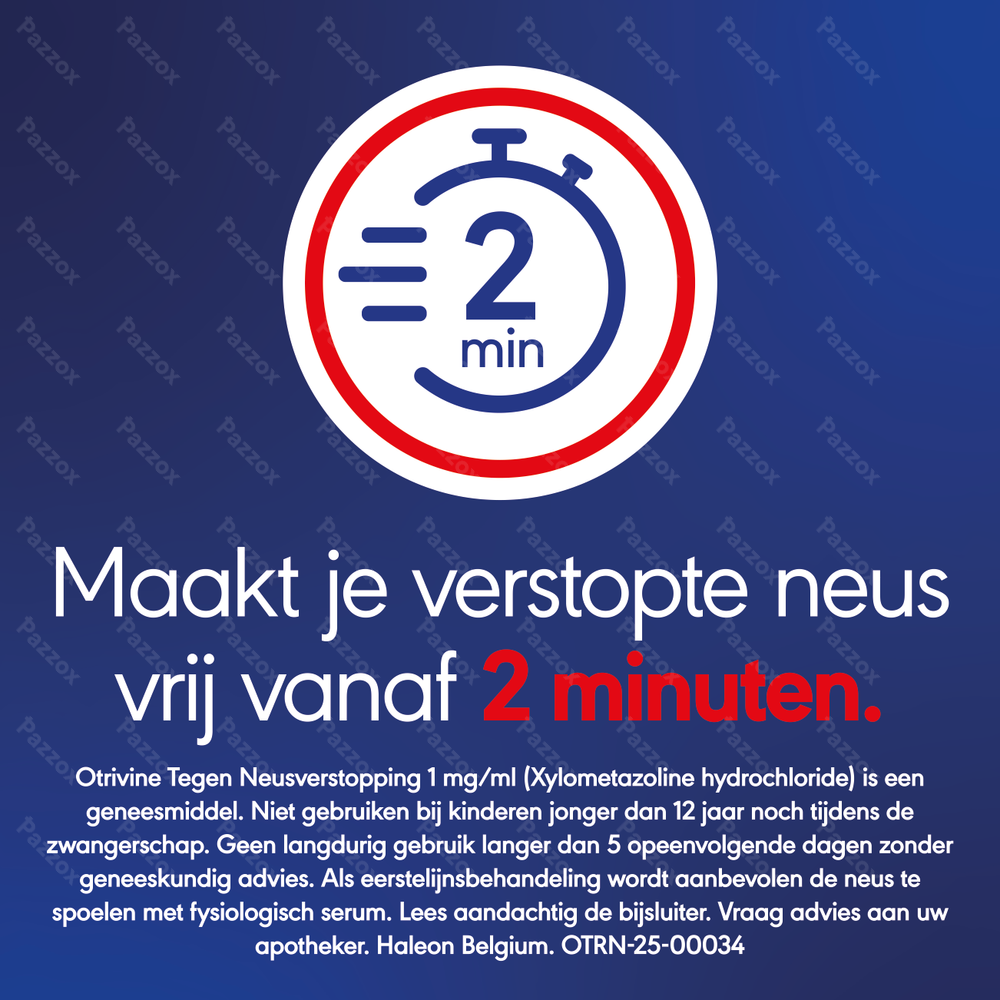 Otrivine tegen Neusverstopping 1 mg/ml Neusspray 10ml