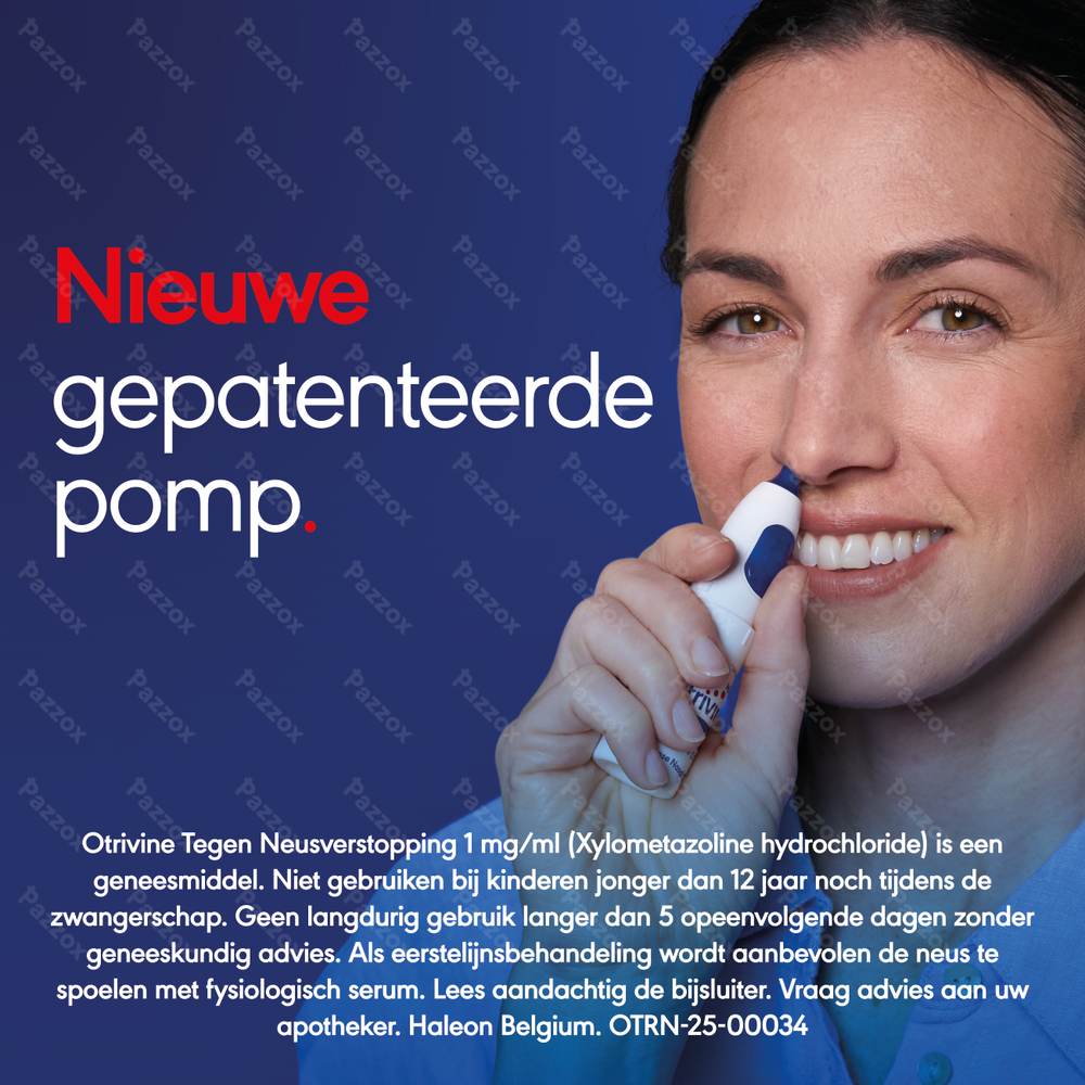 Otrivine tegen Neusverstopping 1 mg/ml Neusspray 10ml
