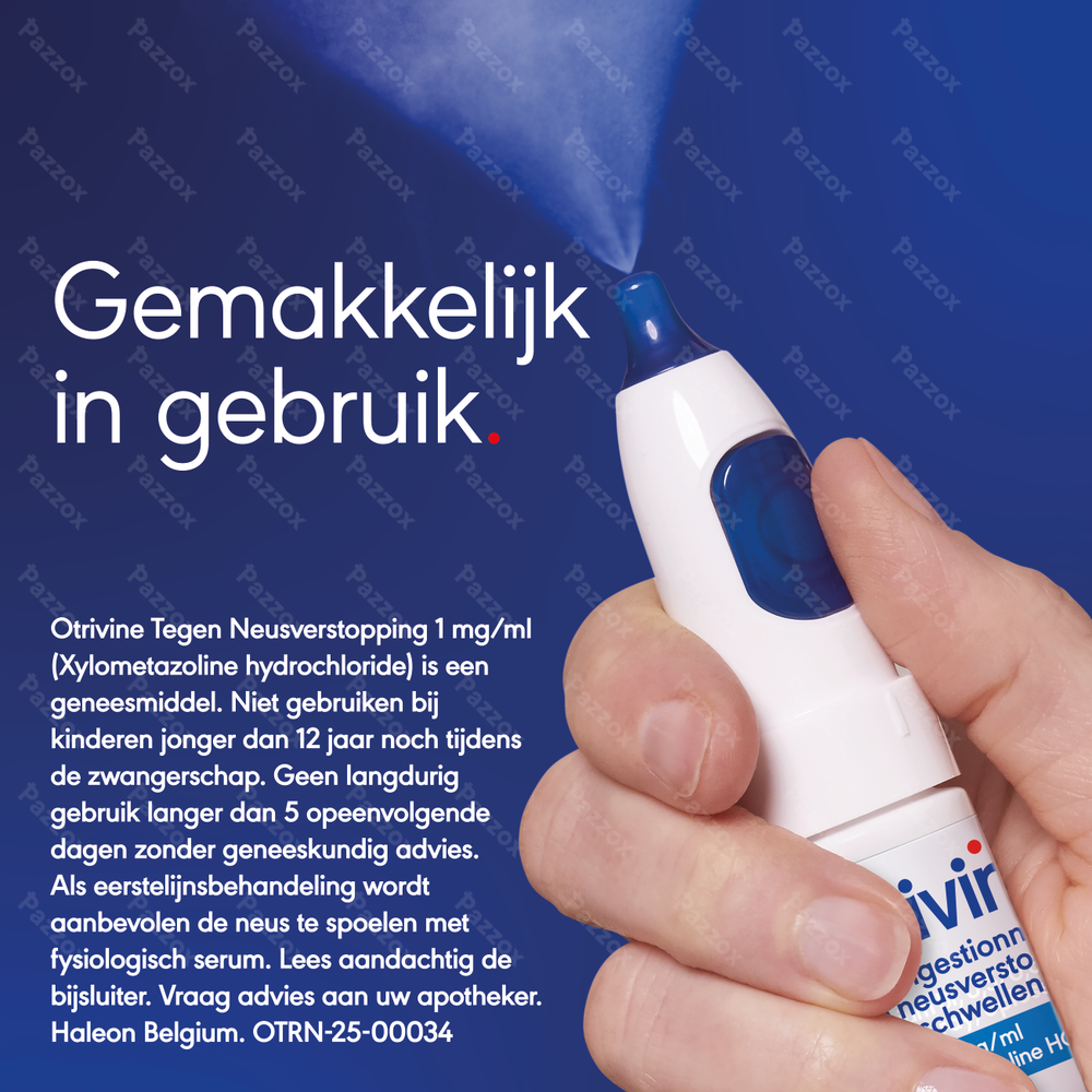 Otrivine tegen Neusverstopping 1 mg/ml Neusspray 10ml
