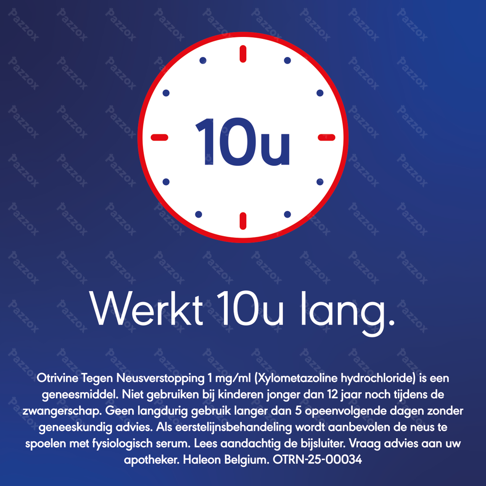 Otrivine tegen Neusverstopping 1 mg/ml Neusspray 10ml