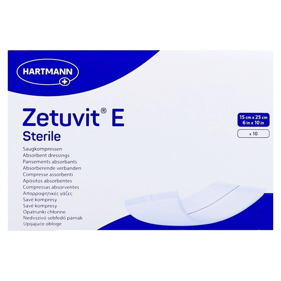 Zetuvit E Steriel 15x25cm 10