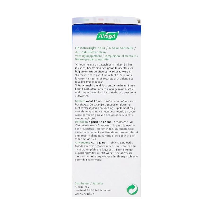 A.Vogel Dormeasan Nachtrust Forte 30 Tabletten