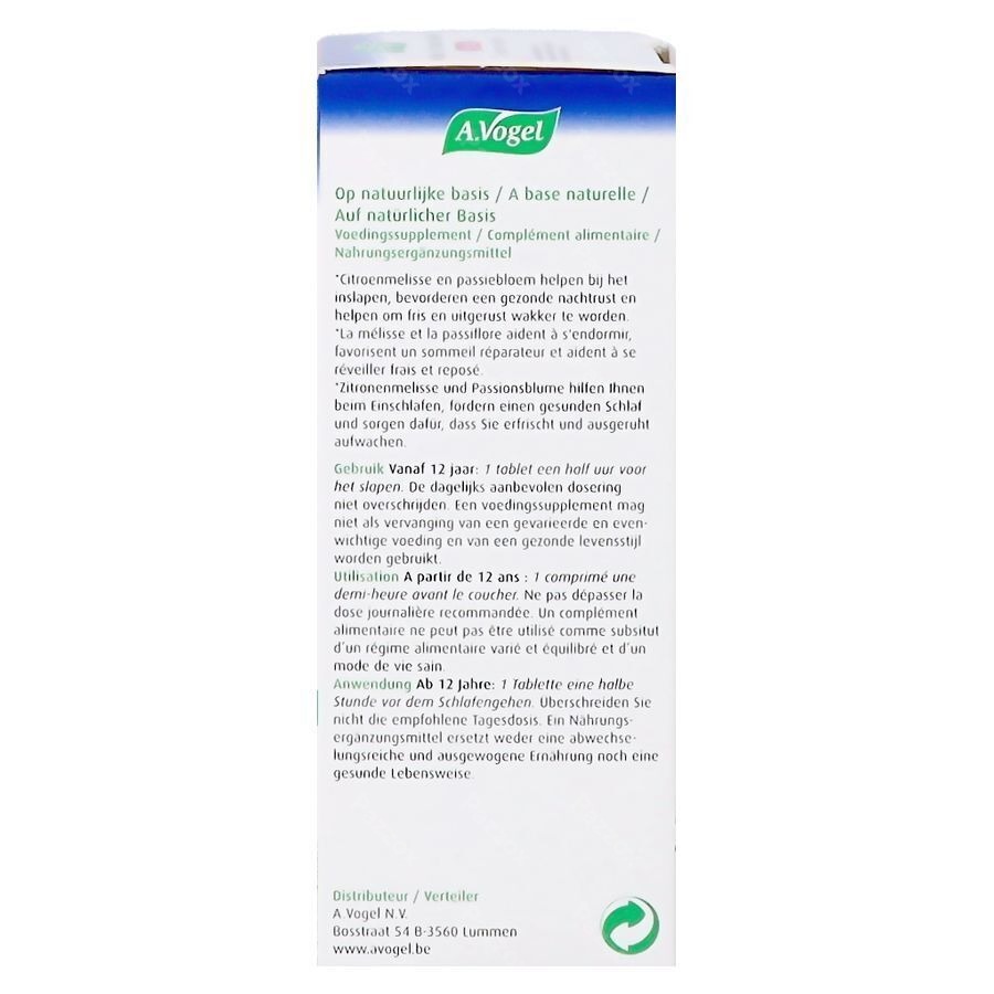 A.Vogel Dormeasan Nachtrust Forte 30 Tabletten