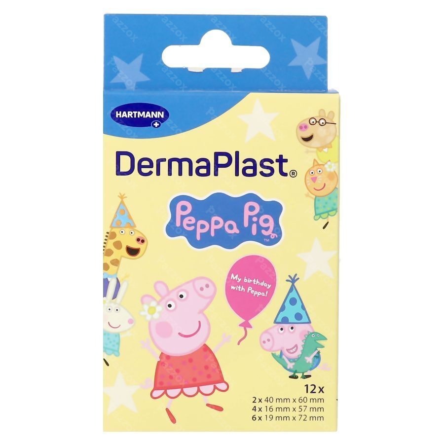 Dermaplast Pleisters Peppa Pig 12