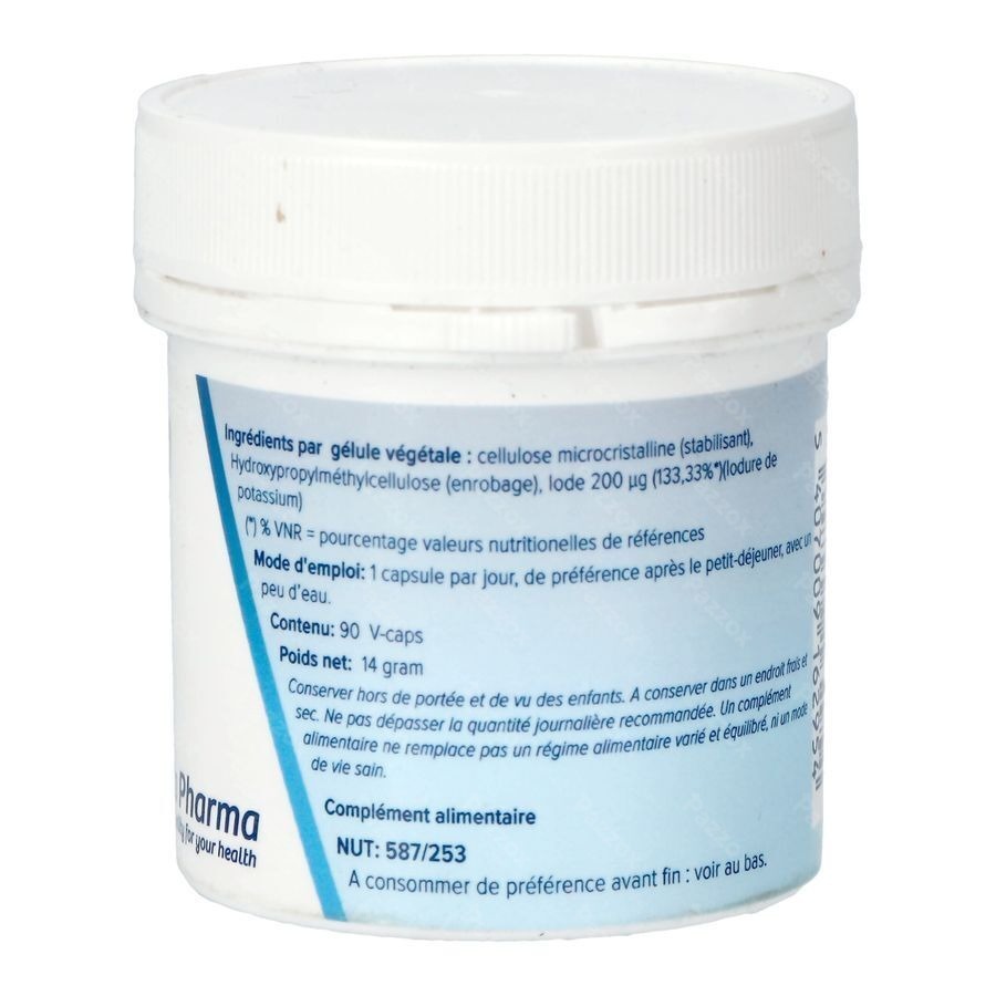 DeBa Pharma Jodium 90 Capsules