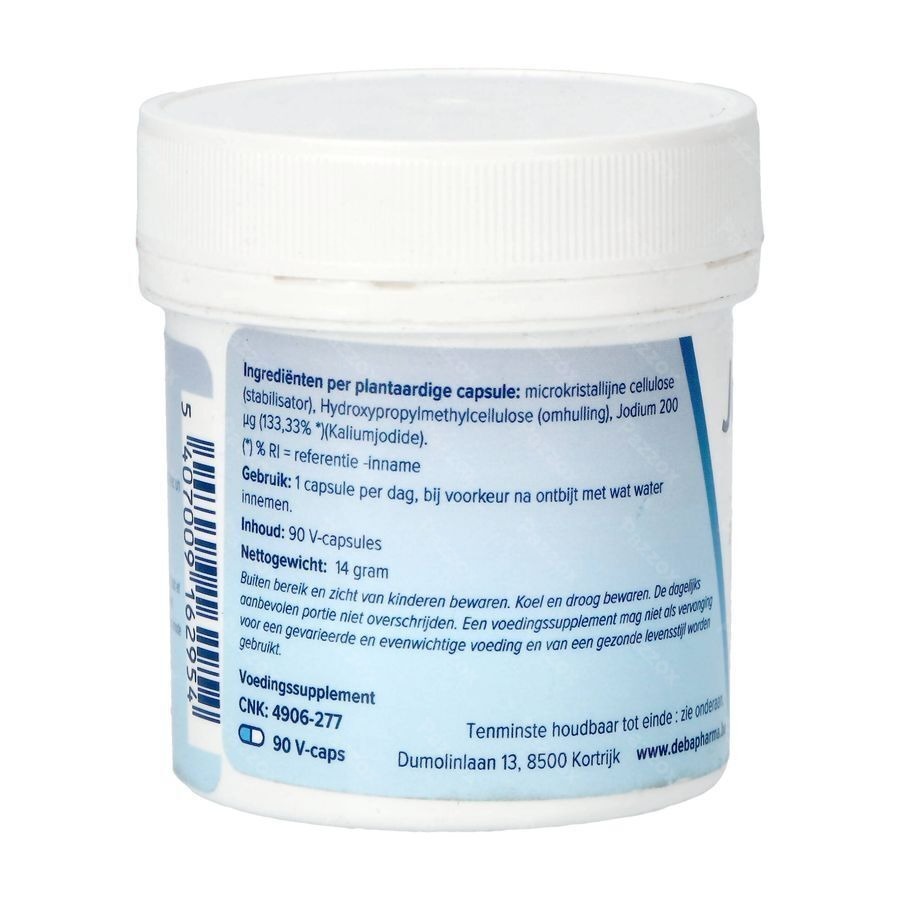 DeBa Pharma Jodium 90 Capsules
