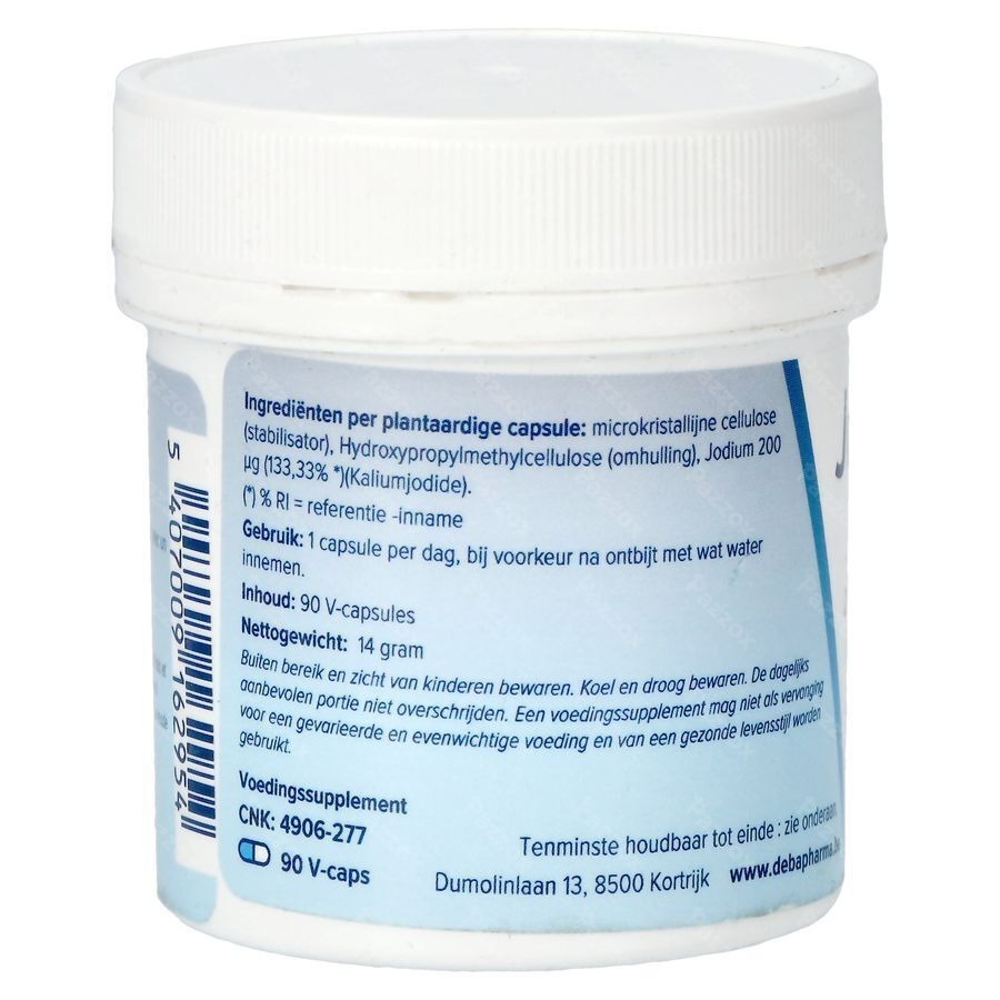 DeBa Pharma Jodium 90 Capsules