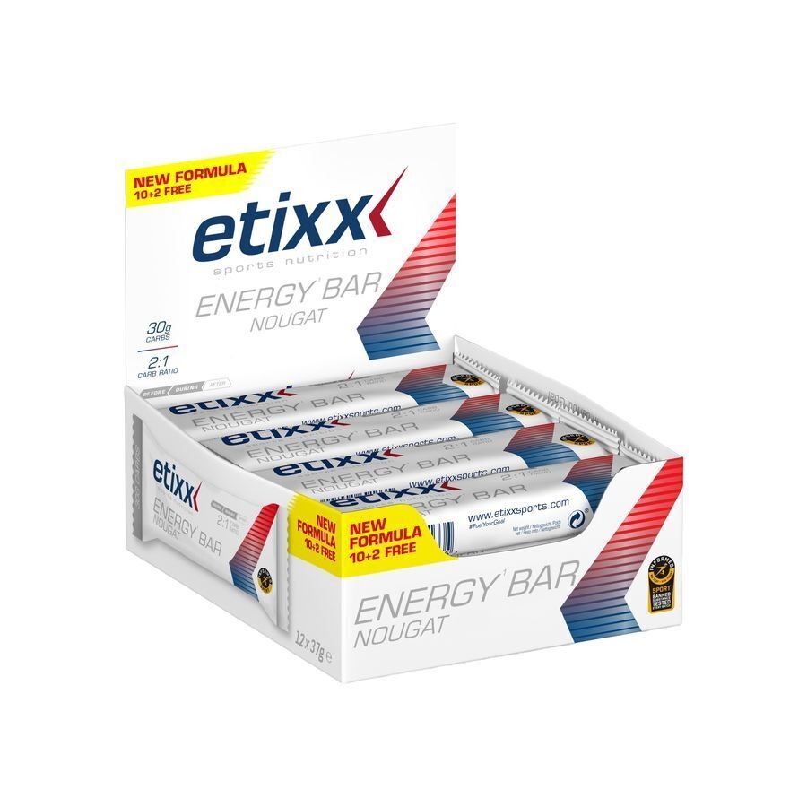 Etixx Energy Bar Nougat 12x37g