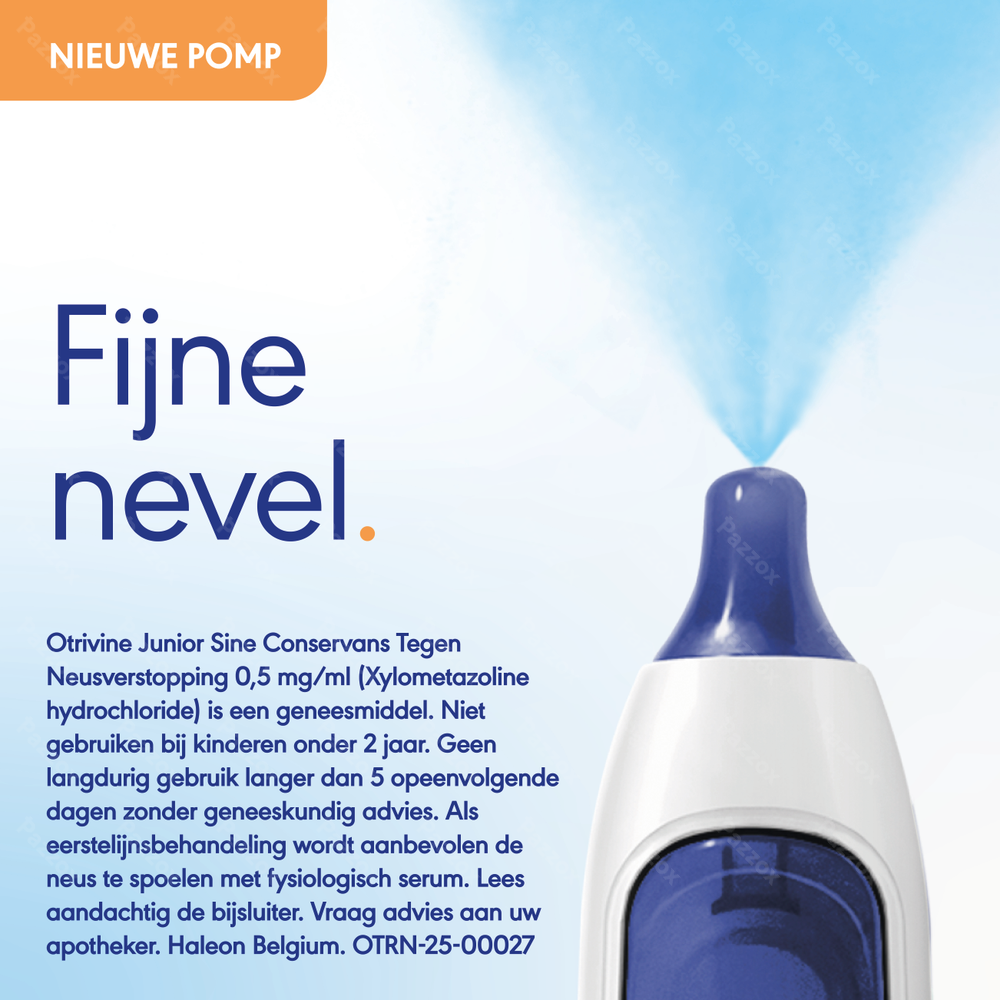 Otrivine Junior tegen Neusverstopping Neusspray 10ml