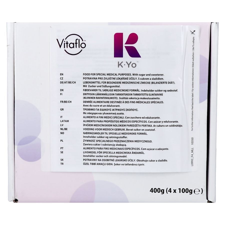 K.yo Pudding Bessen 4x100g