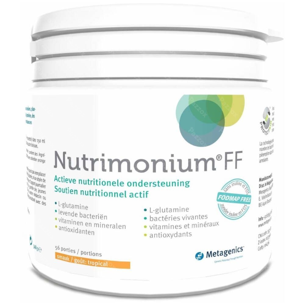 Metagenics Nutrimonium Fodmap Free Tropical 56 Porties