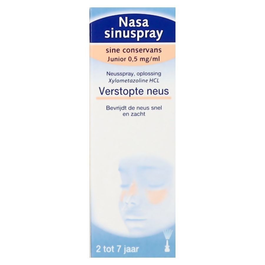 Nasasinuspray 0,5 mg/ml Sine Conservans Junior 10ml