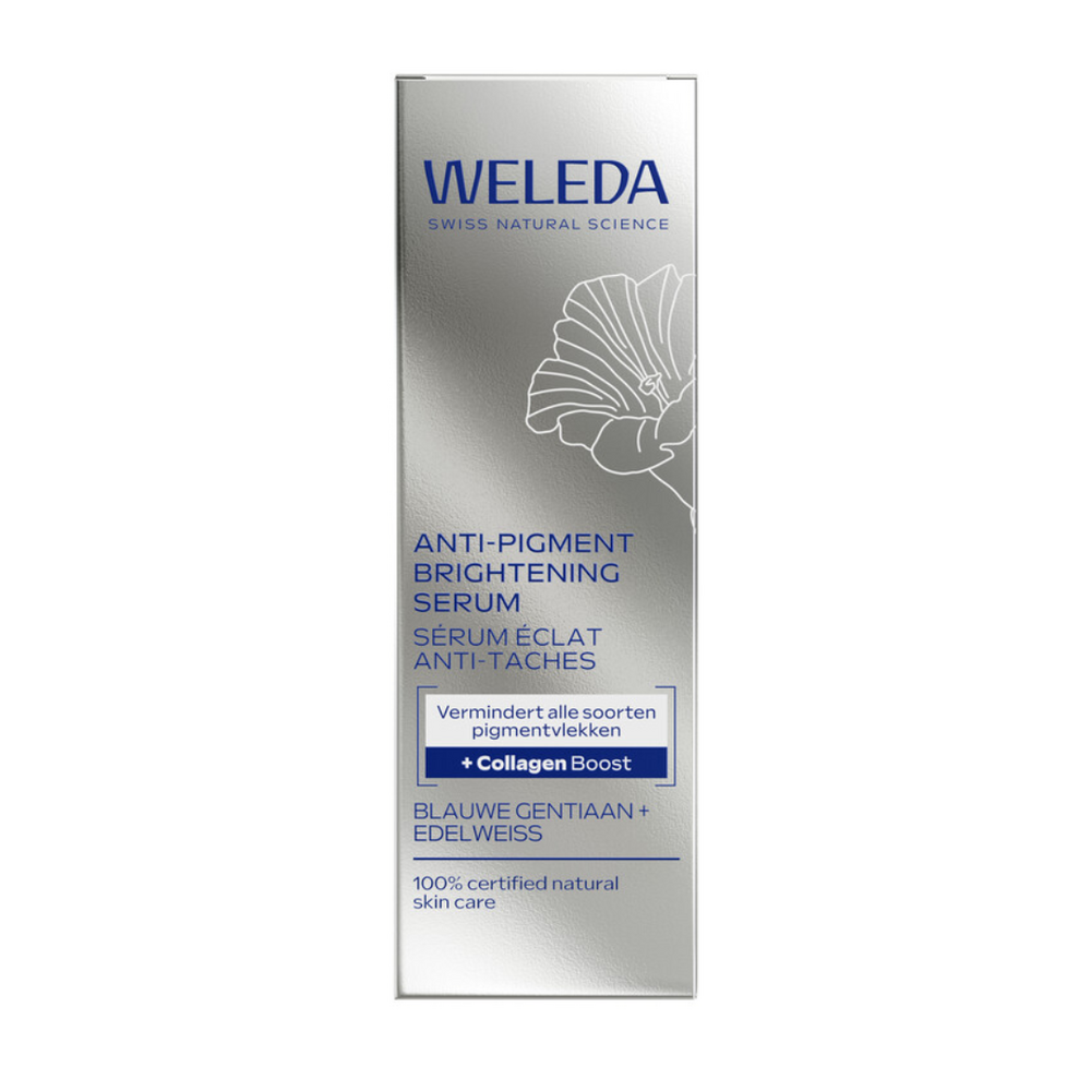 Weleda Blauwe Gentiaan en Edelweiss Anti-Pigment Brightening Serum 30ml