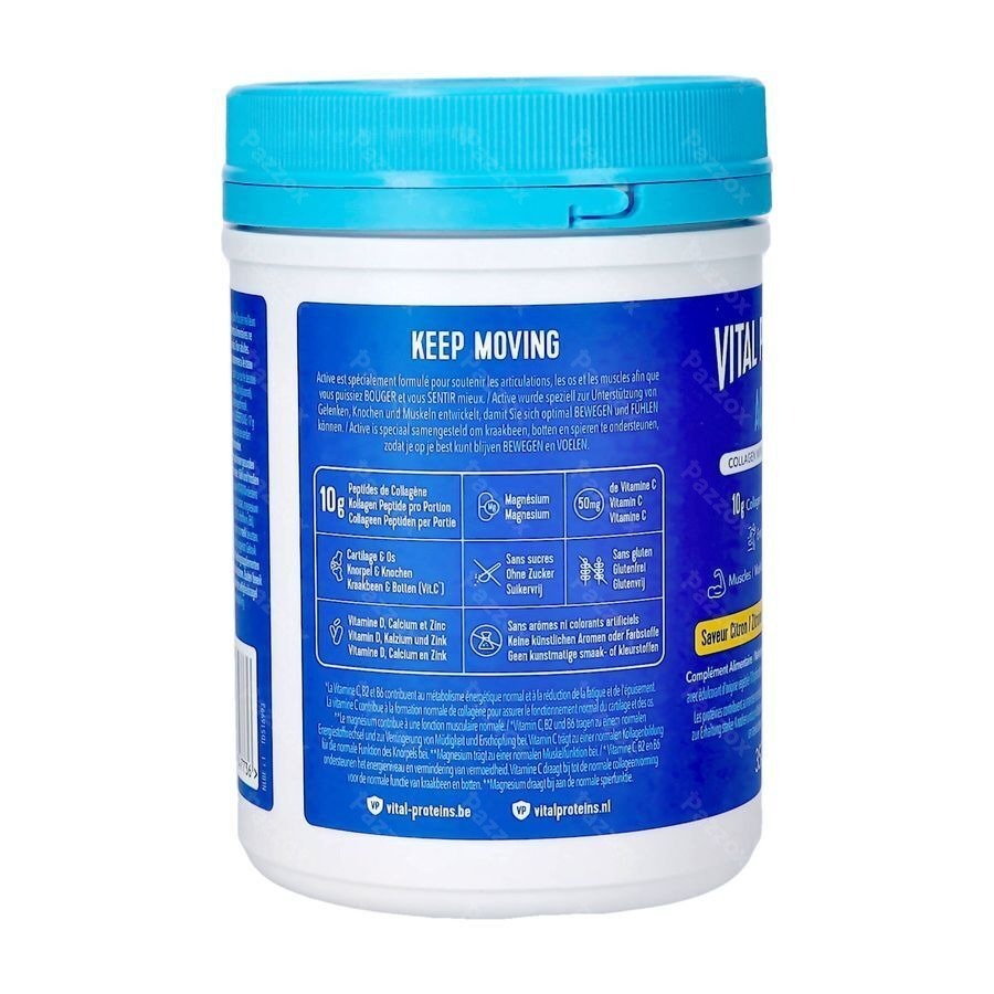 Vital Proteins Active Citroen 357g