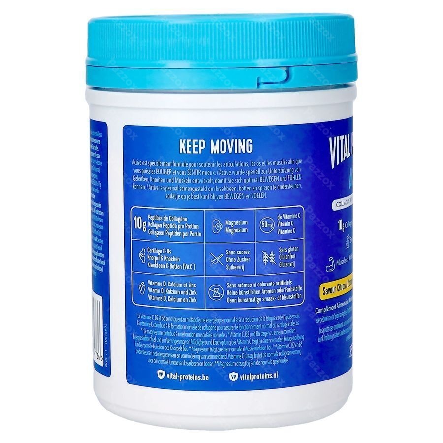 Vital Proteins Active Citroen 357g