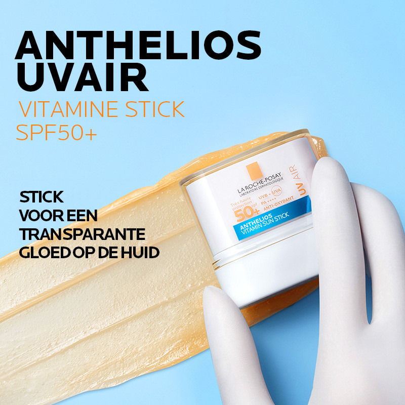 La Roche-Posay Anthelios UVAIR Vitamine Zonnestick SPF50+ 10ml
