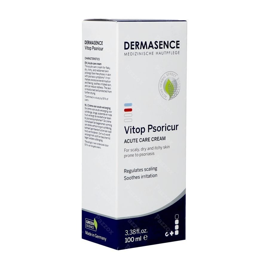 Dermasence Vitop Psoricur Acute Care Cream 100ml