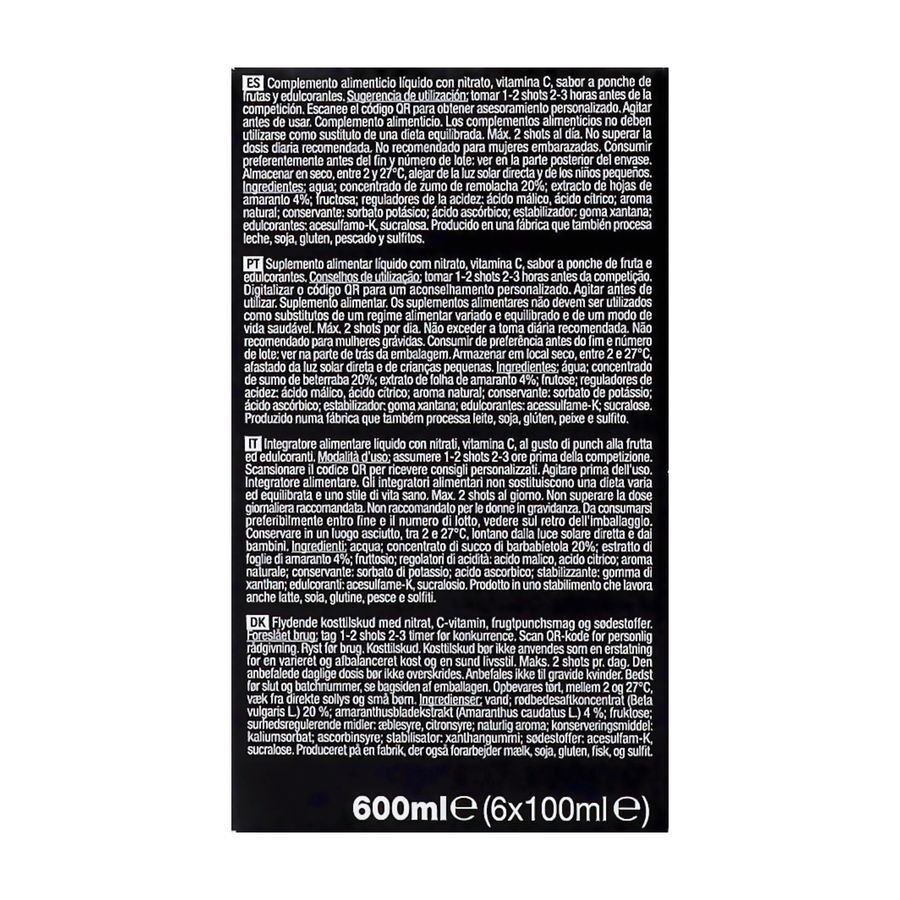 6d Nitrate Shot Fruit Punch 6x100ml