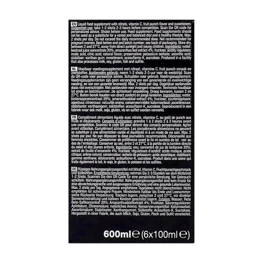 6d Nitrate Shot Fruit Punch 6x100ml