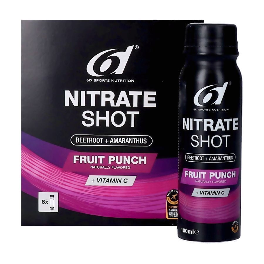 6d Nitrate Shot Fruit Punch 6x100ml