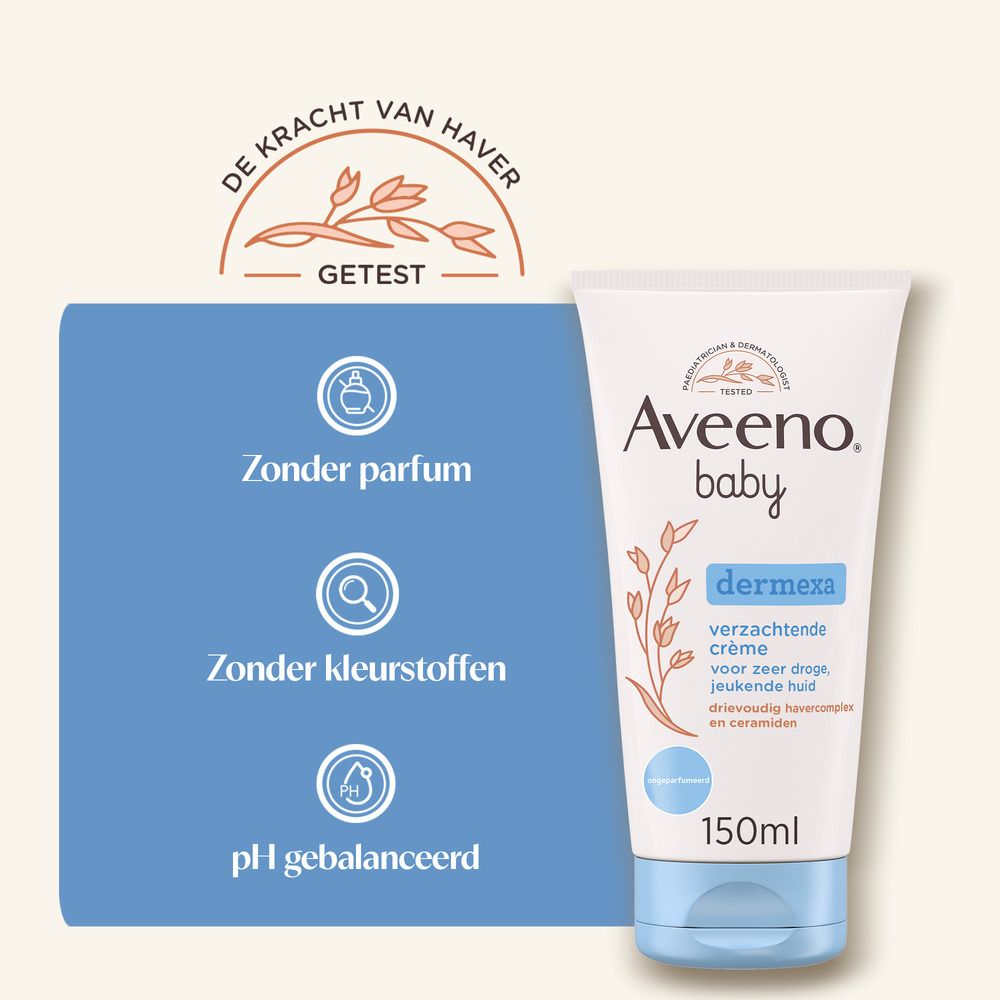 Aveeno Baby Dermexa Verzachtende Crème 150ml