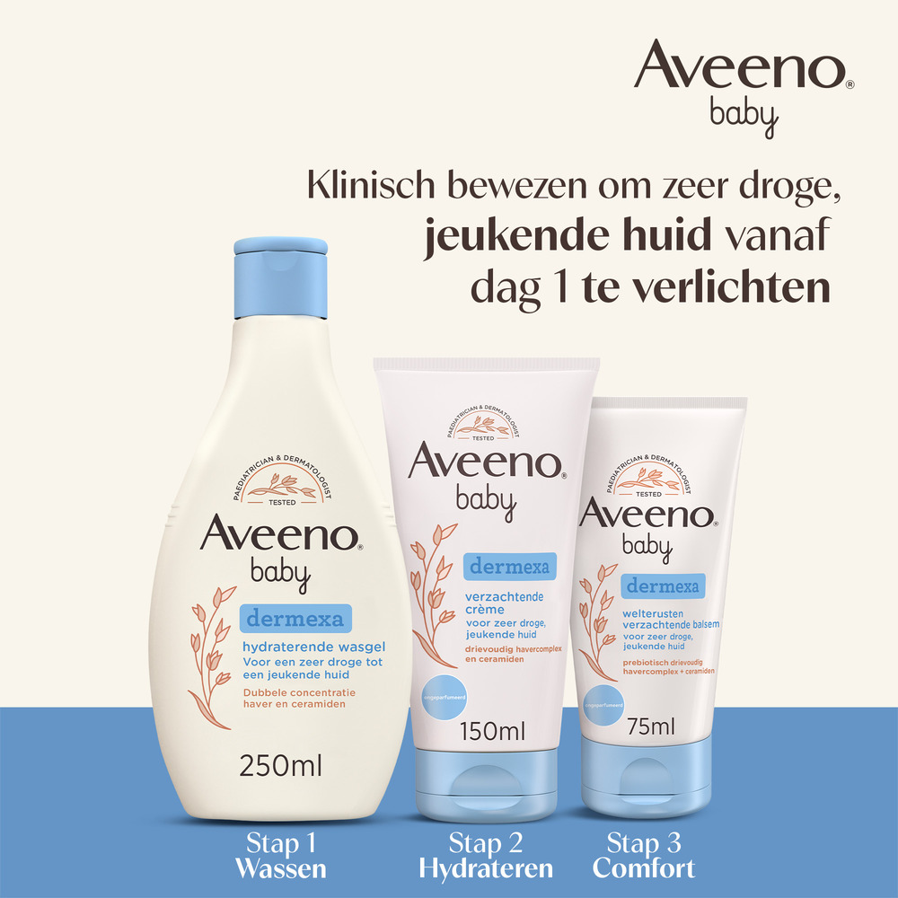Aveeno Baby Dermexa Verzachtende Crème 150ml