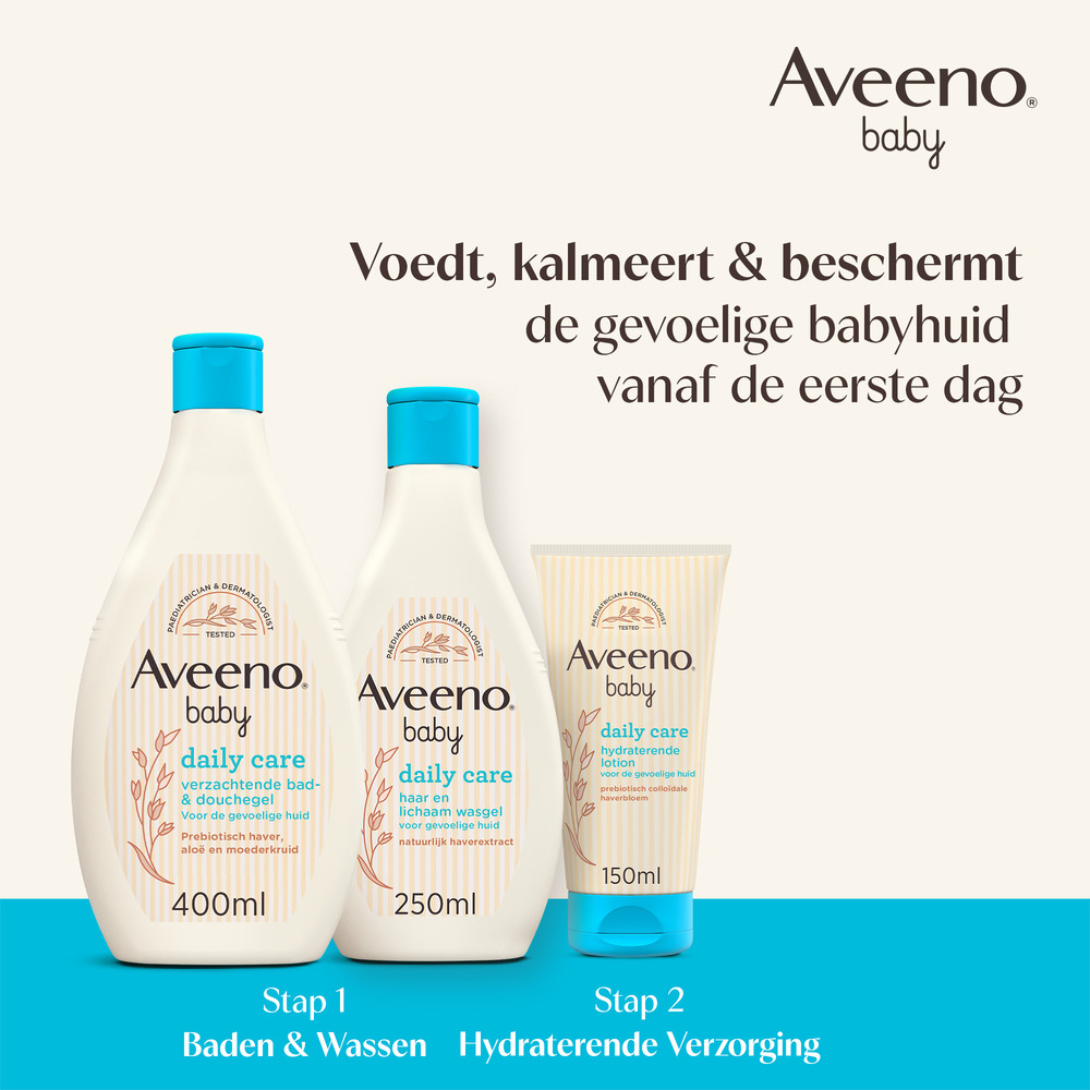 Aveeno Baby Daily Care Wasgel Haar & Lichaam 250ml