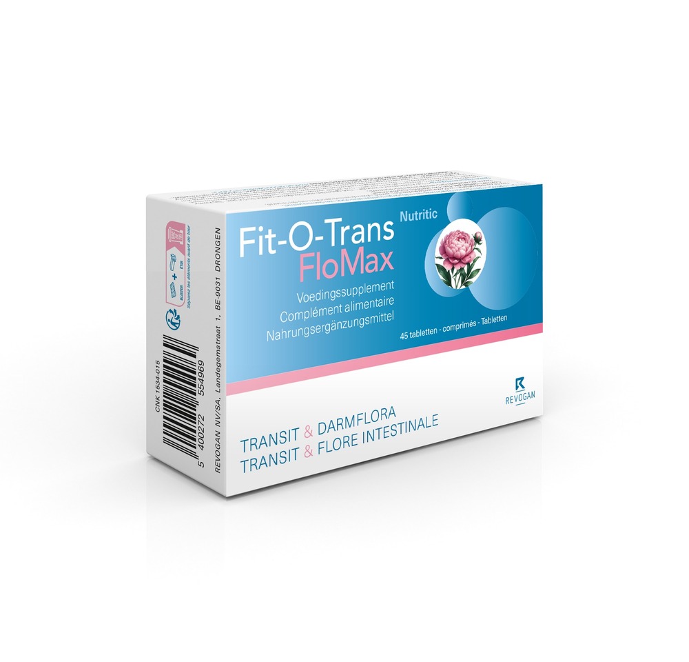 Revogan Fit-O-Trans FloMax Nutritic Transit & Darmflora 45 Tabletten