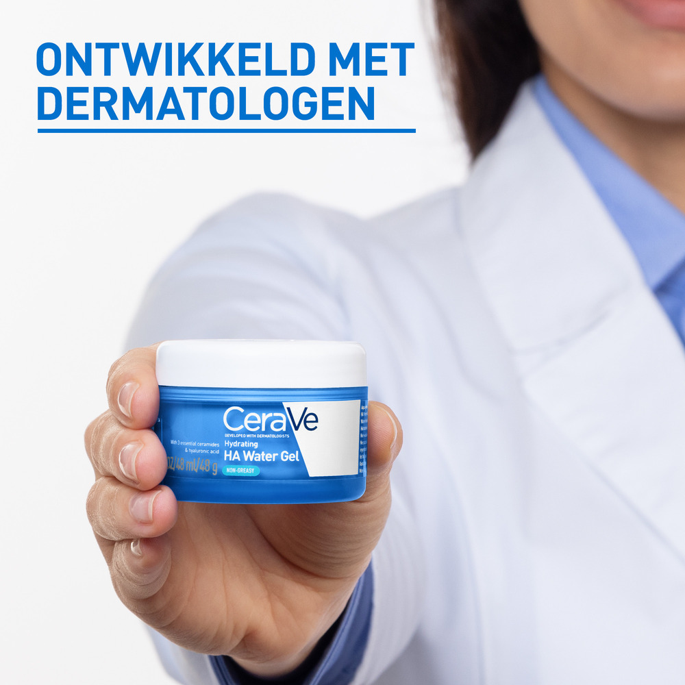 CeraVe HA Hydraterende Water Gel Versterkt de Huidbarrière 48 ml