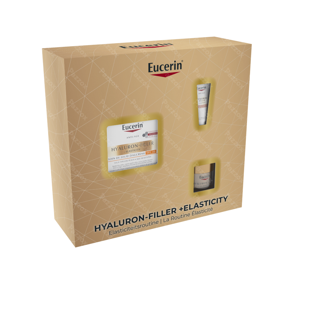Eucerin Geschenkpakket Hyaluron-Filler + Elasticity Dag Crème SPF30 