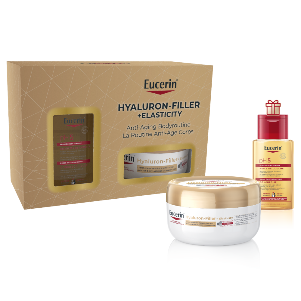 Eucerin Geschenkpakket Hyaluron-Filler + Elasticity Lichaamscrème