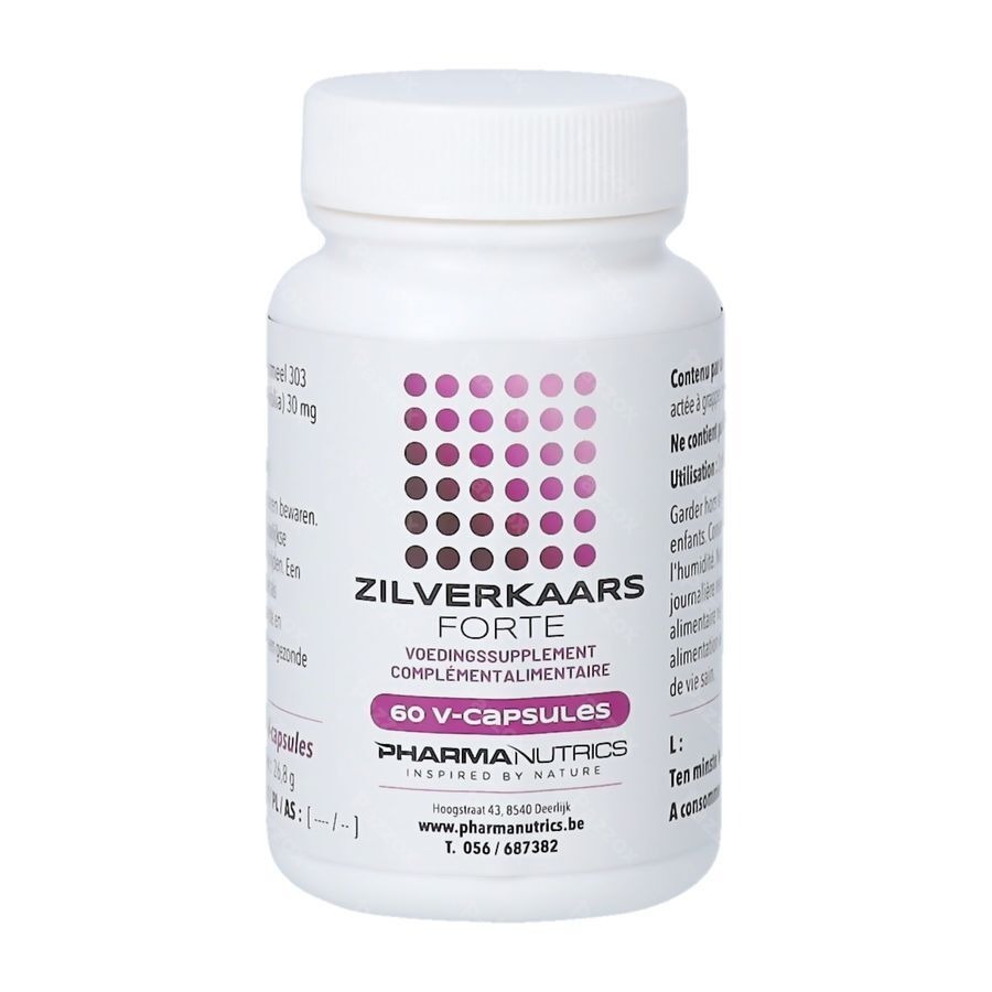 Pharmanutrics Zilverkaars Forte 60 V-capsules