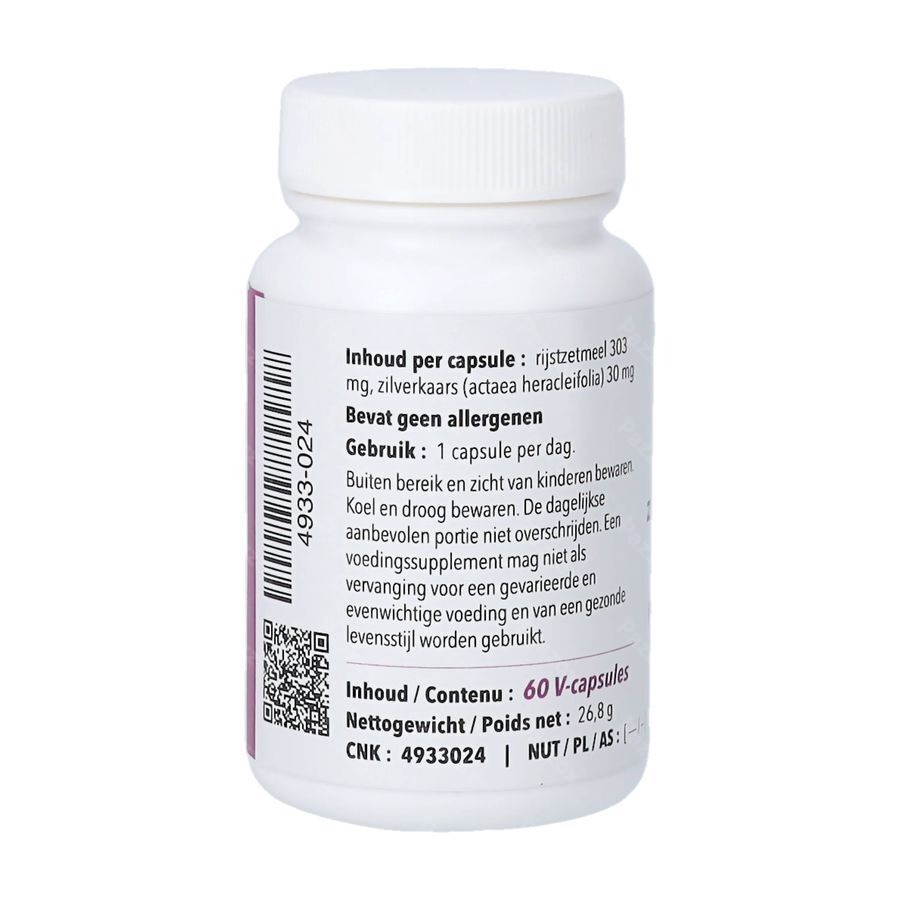 Pharmanutrics Zilverkaars Forte 60 V-capsules