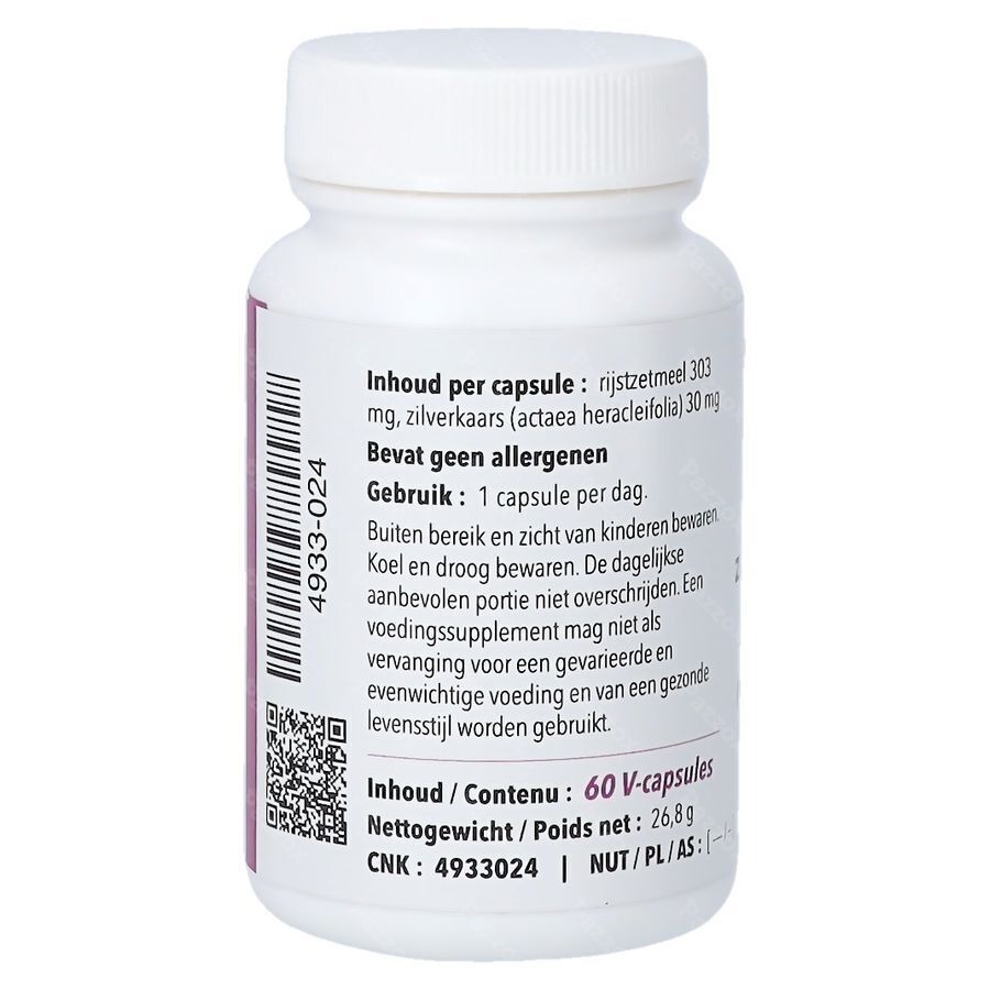 Pharmanutrics Zilverkaars Forte 60 V-capsules