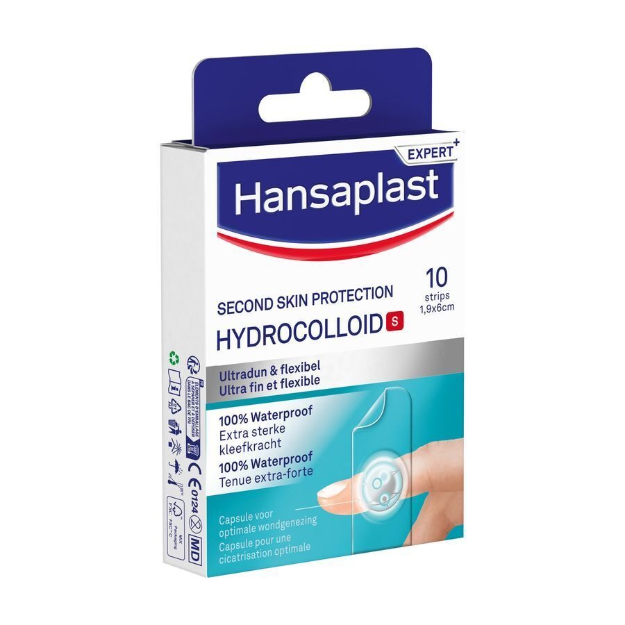 Hansaplast Second Skin Protection Hydrocolloid S Finger Strips 10 Stuks