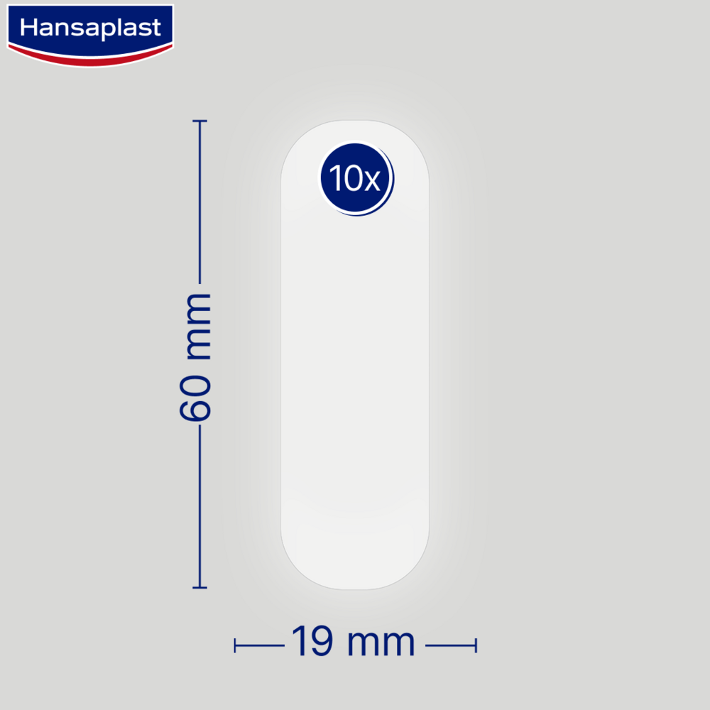 Hansaplast Second Skin Protection Hydrocolloid S Finger Strips 10 Stuks