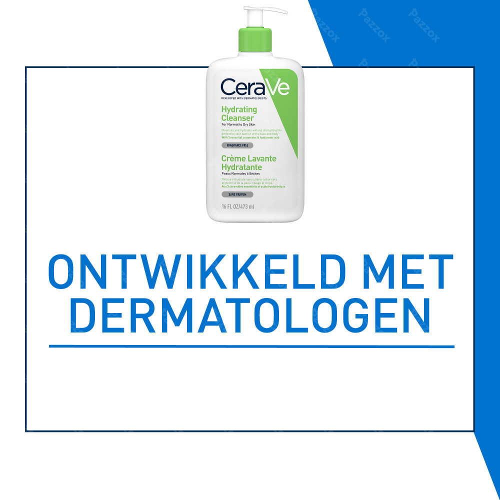 Cerave Duo Hydraterende Cleanser 2 x 473ml