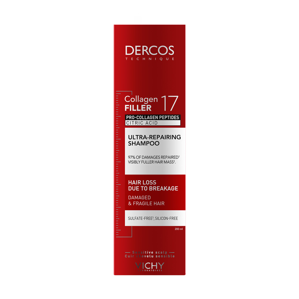 Vichy Dercos Collagen 17 Filler Shampoo 200ml