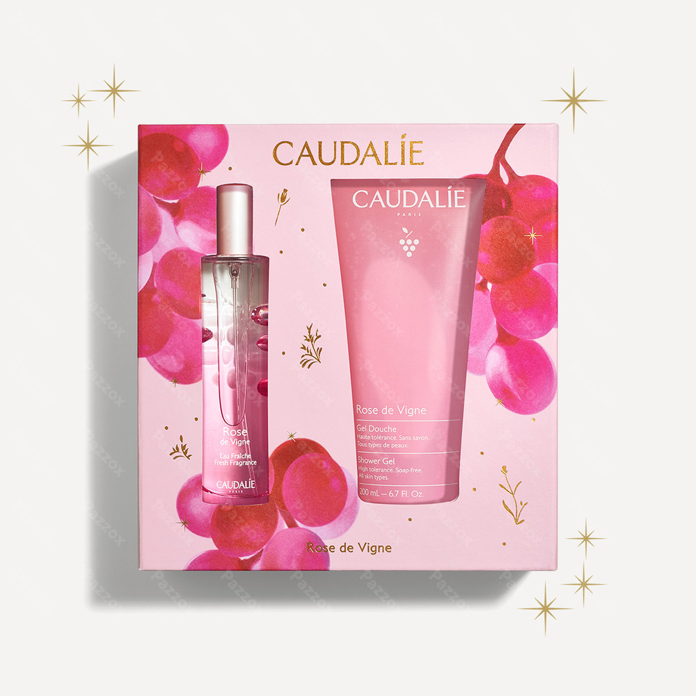 Caudalie Kerst Set Rose Vigne 2025 2 Producten