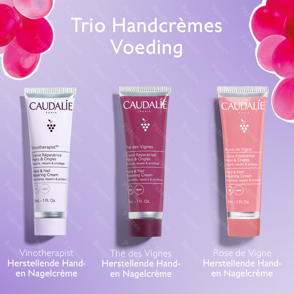 Caudalie Kerst Set Trio Hand Creme 2025 3 Producten