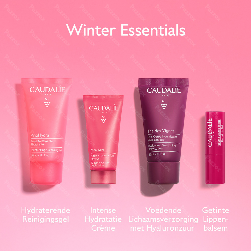Caudalie Winter Pouch 2025 4 Producten