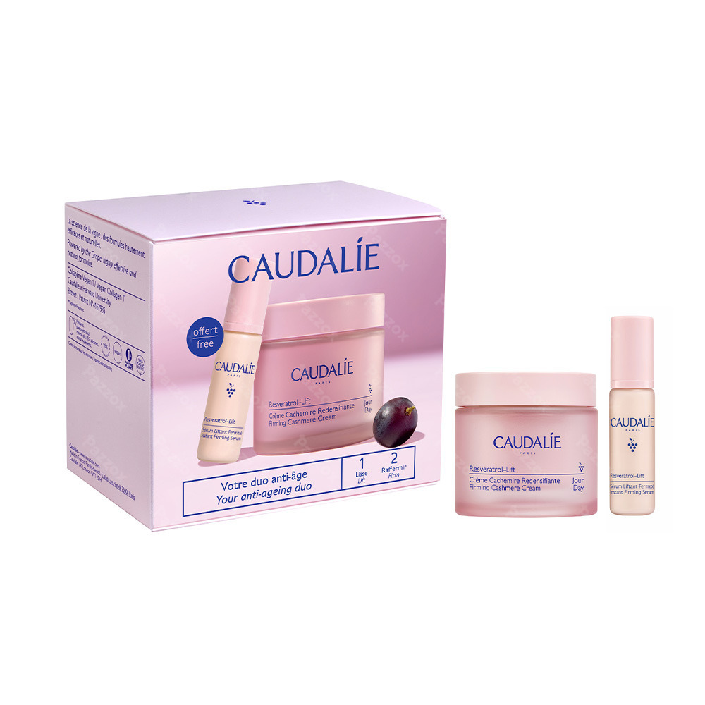 Caudalie Resveratrol Lift Crème Kasjmier 2 Producten