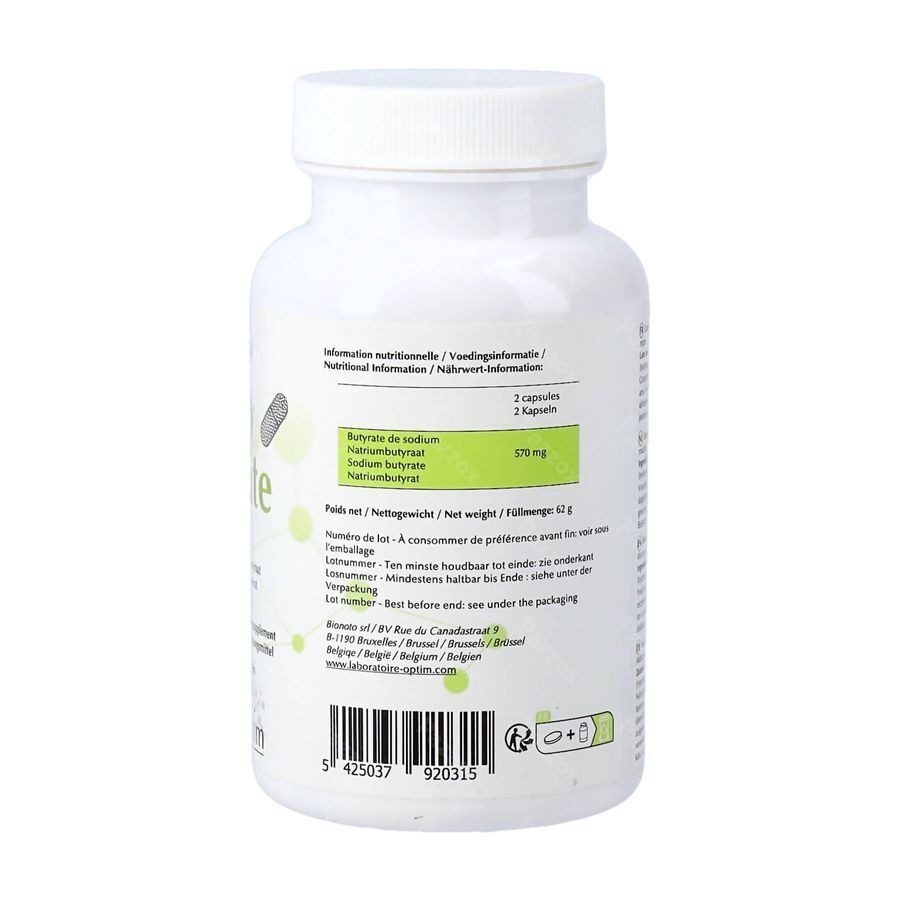 Optim Butyrate 90 Capsules