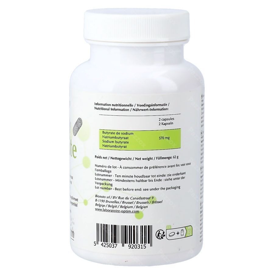 Optim Butyrate 90 Capsules