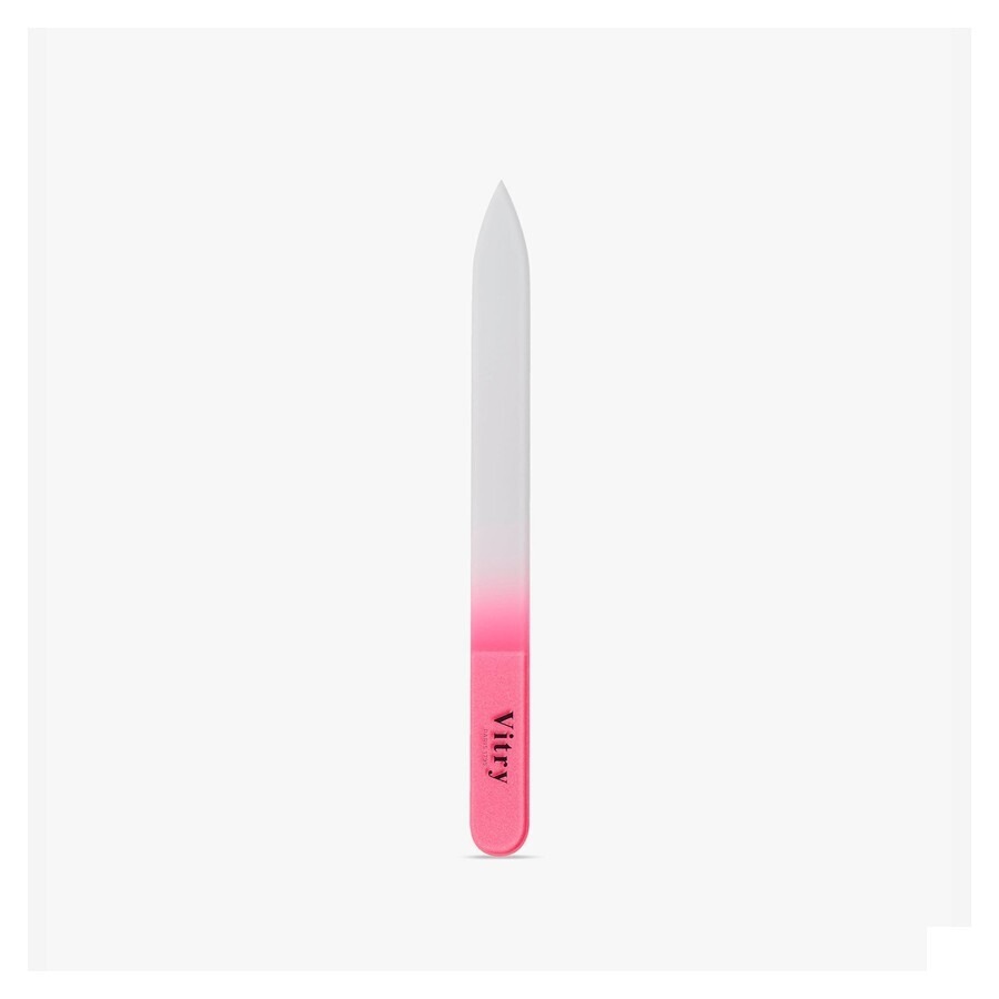 Vitry Glasvijl Heft In Fluo Roos