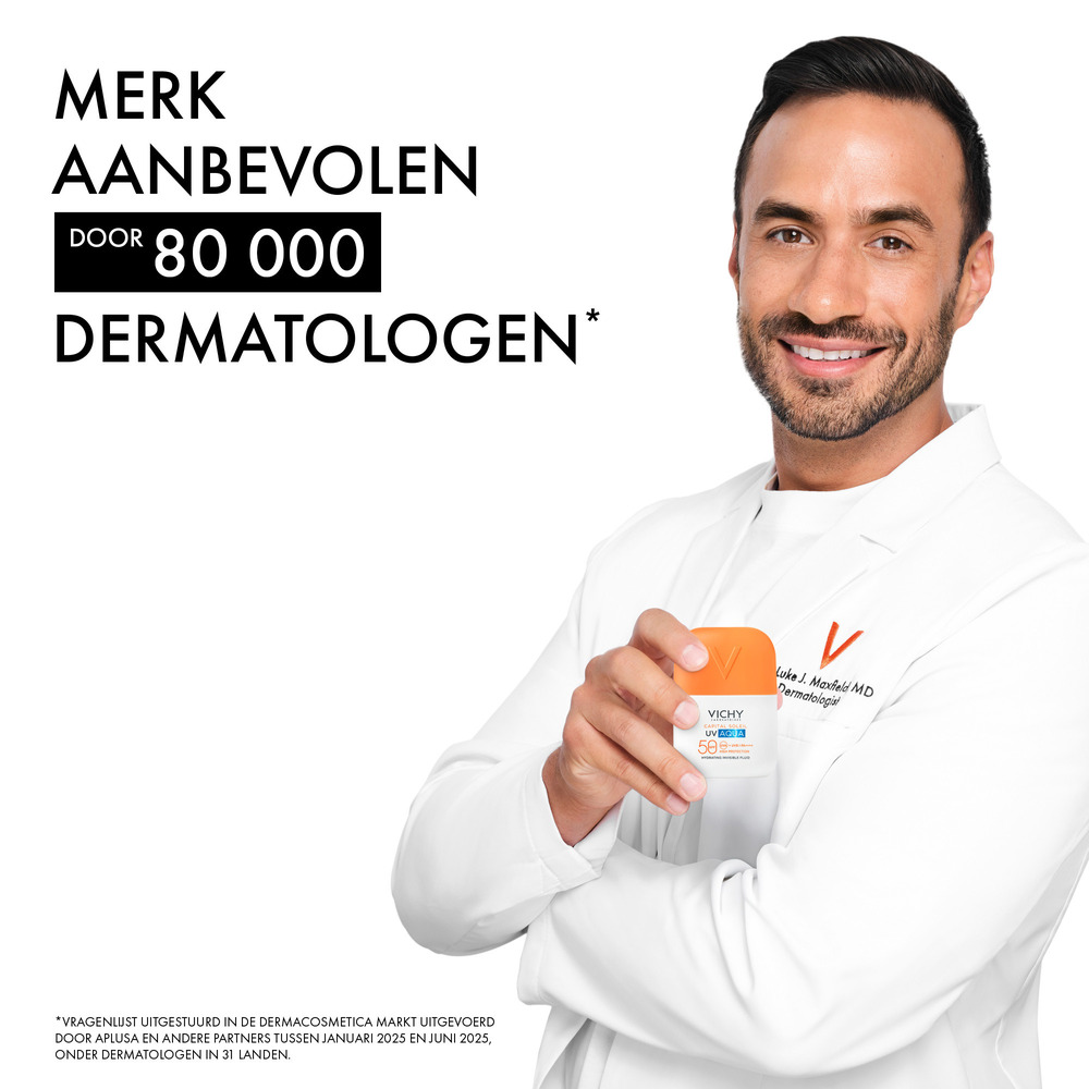 Vichy Capital Soleil Uv-Aqua Onzichtbare Zonnefluide SPF50+ 50 ml