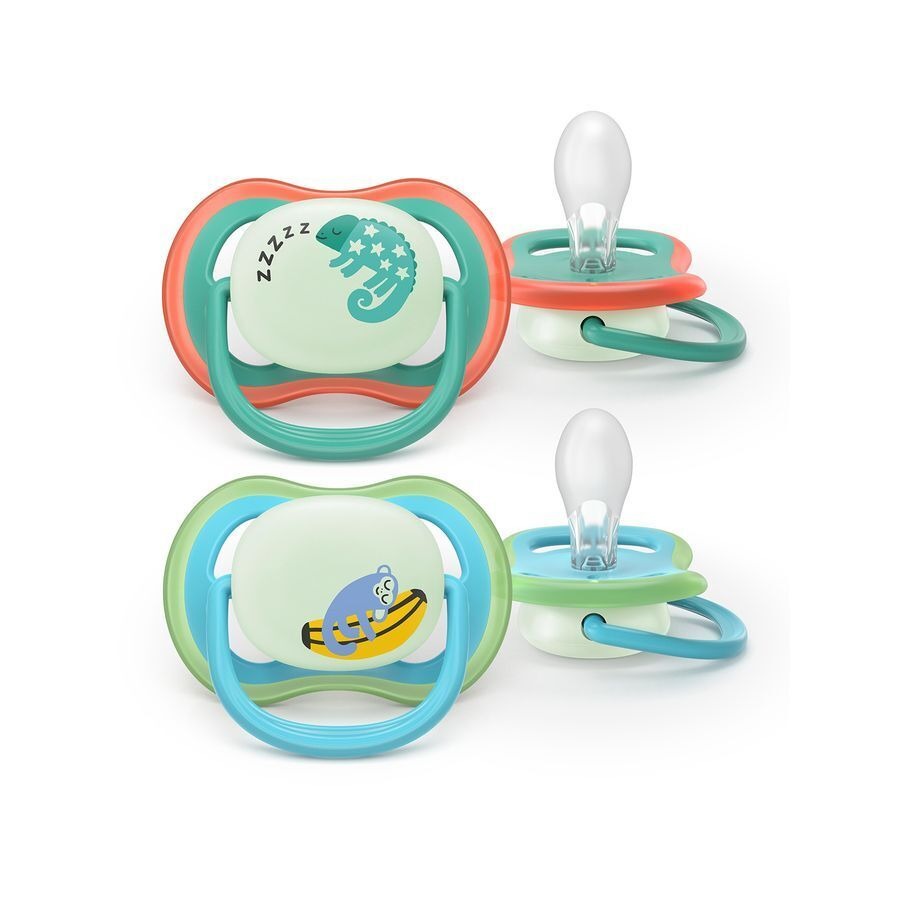 Philips Avent Fopspeen +6m Air Night Aap/camel. 2